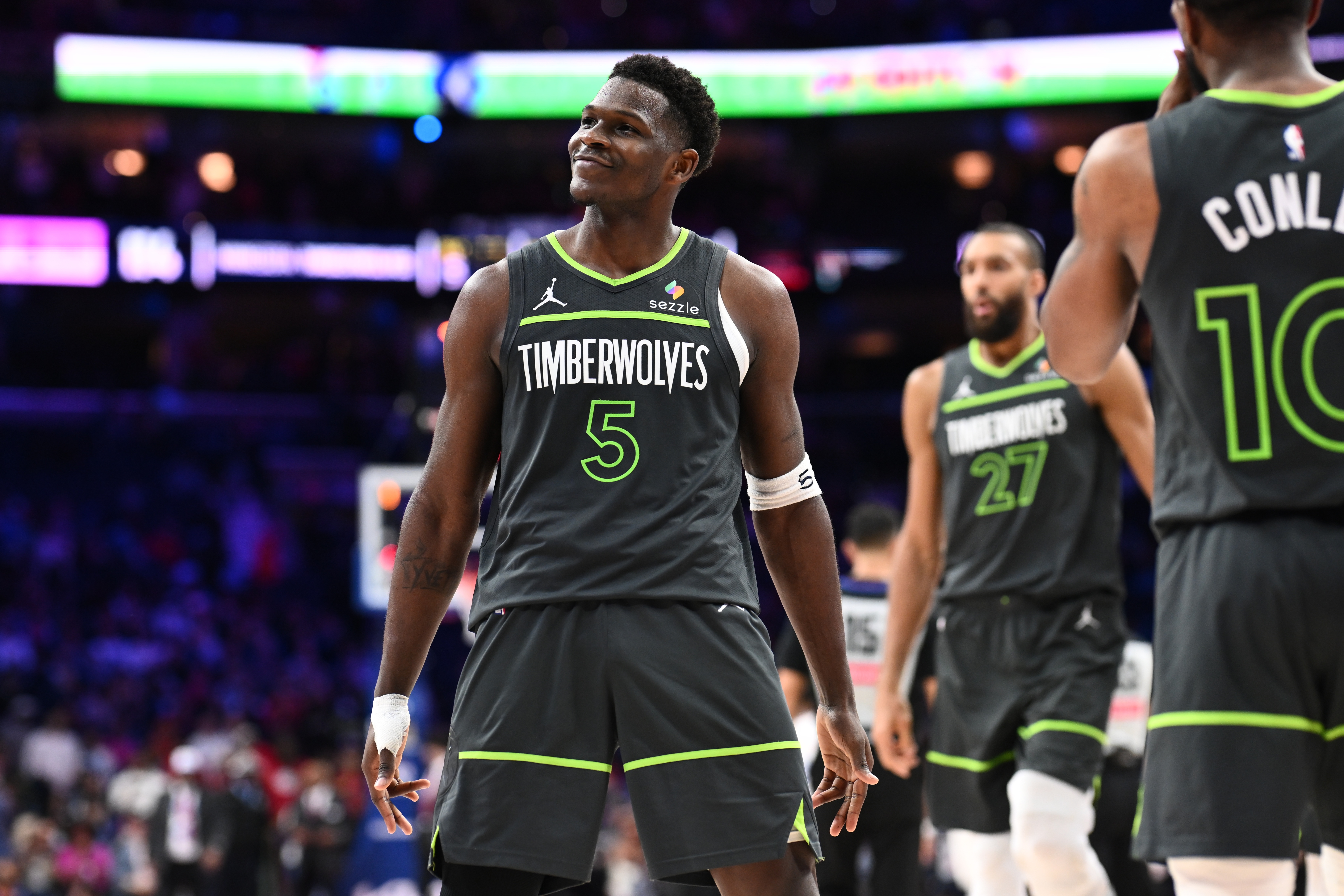 森林狼首发阵容变动，获得胜利