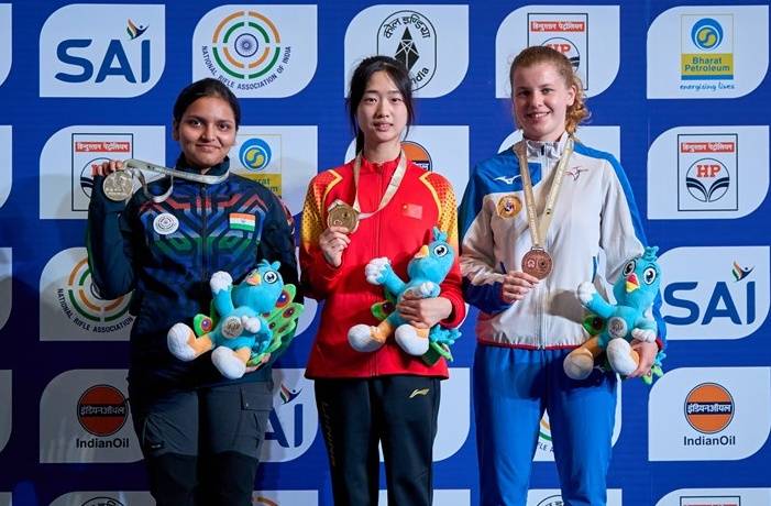 德国代表团在射击比赛中取得好成绩 德国代表团在射击比赛中取得好成绩